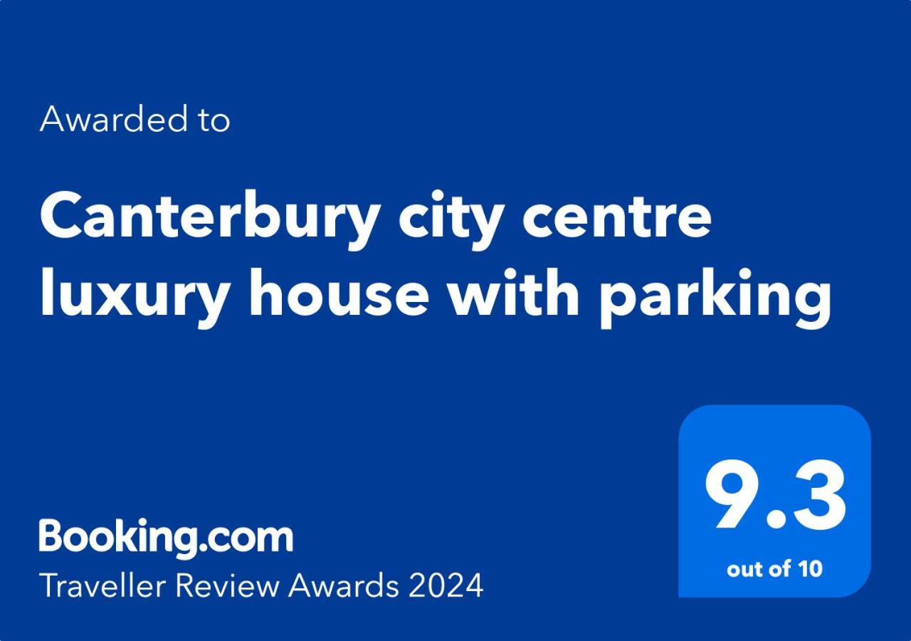 Luxury Central Home - Parking & Ev Point, Superking Bed Кэнтербари Экстерьер фото